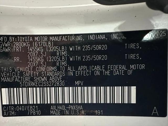 2025 Toyota Sienna XSE