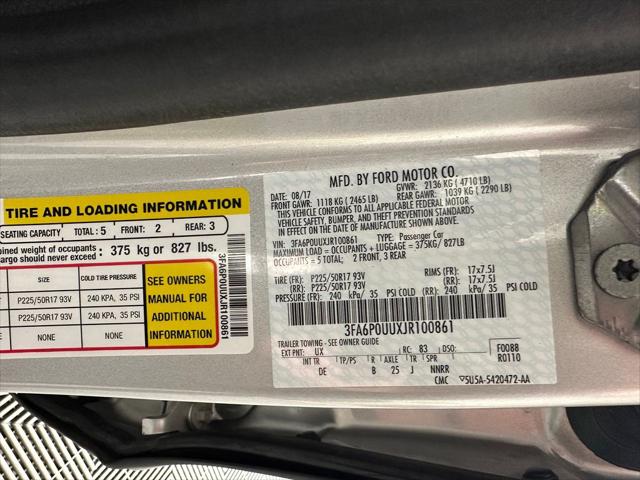 2018 Ford Fusion Hybrid S