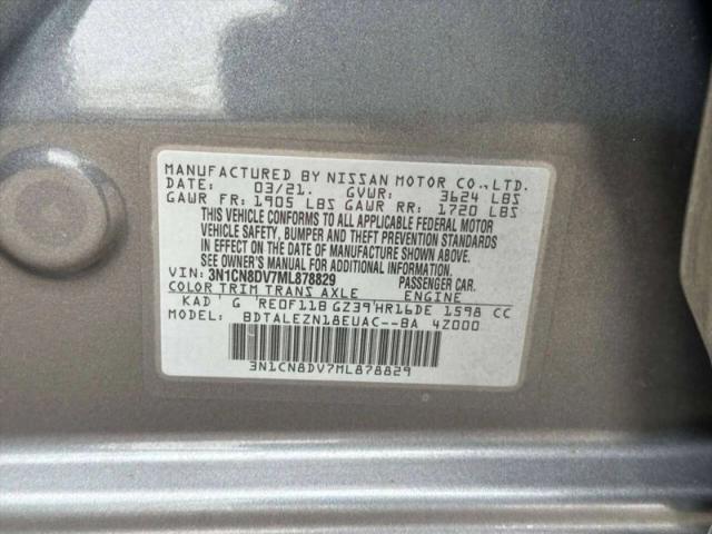 2021 Nissan Versa S Xtronic CVT
