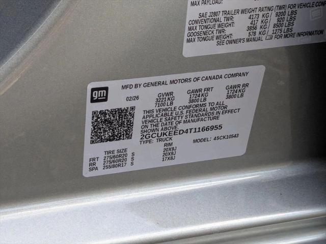 2026 Chevrolet Silverado 1500 4WD Crew Cab Short Bed RST