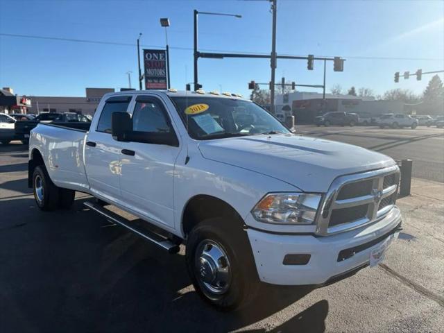2018 Ram 3500 Tradesman Crew Cab 4x4 8' Box