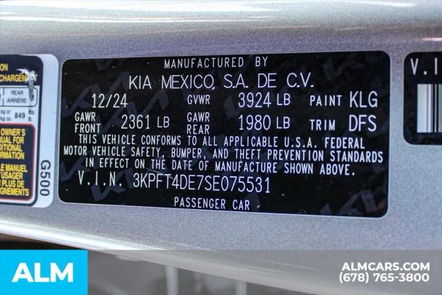 2025 Kia K4 LXS