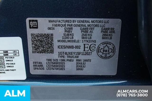 2025 GMC Sierra 2500HD Crew Cab, Standard Bed, Denali Ultimate, 4WD