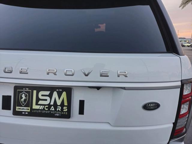 2016 Land Rover Range Rover 3.0L V6 Supercharged HSE