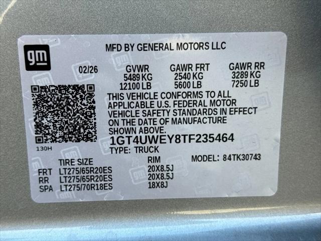 2026 GMC Sierra 3500HD Crew Cab, Long Bed, Denali, 4WD