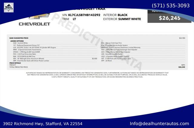 2017 Chevrolet Trax LT