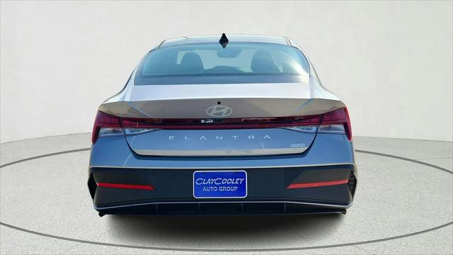 2026 Hyundai Elantra Hybrid Blue