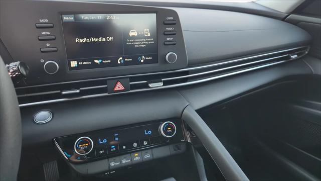 2026 Hyundai Elantra Hybrid Blue