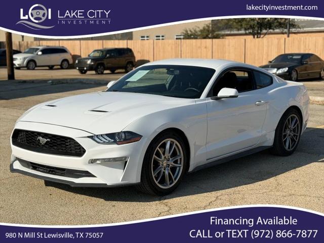 2018 Ford Mustang EcoBoost for sale in Lewisville, TX