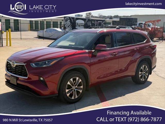2022 Toyota Highlander XLE for sale in Lewisville, TX