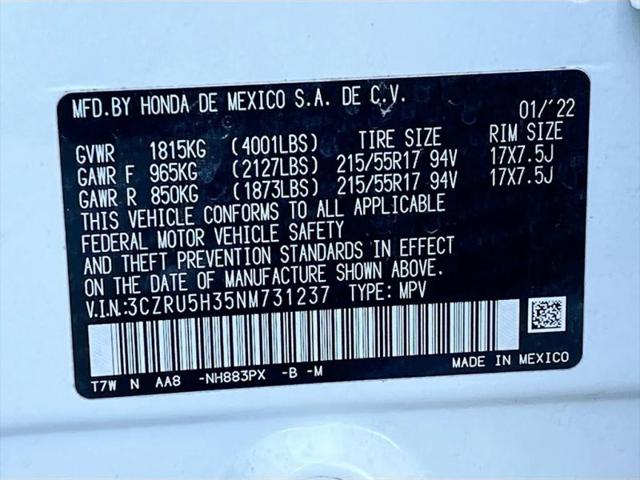 2022 Honda HR-V 2WD LX