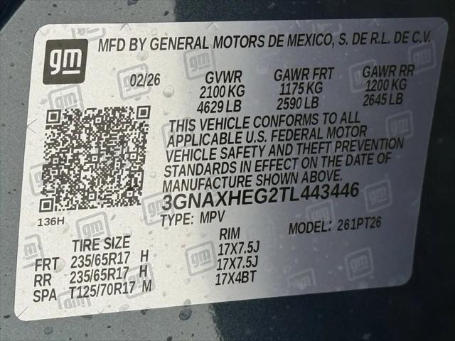 2026 Chevrolet Equinox FWD LT