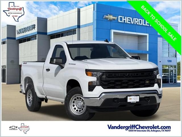 2026 Chevrolet Silverado 1500 4WD Regular Cab Standard Bed WT for sale in Arlington, TX