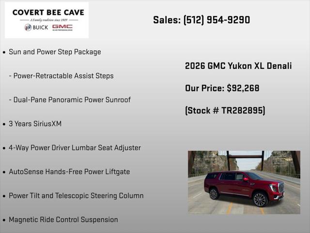 2026 GMC Yukon XL 4WD Denali