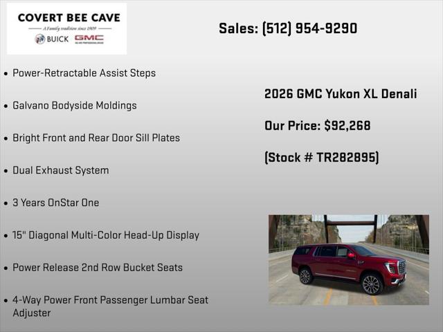 2026 GMC Yukon XL 4WD Denali