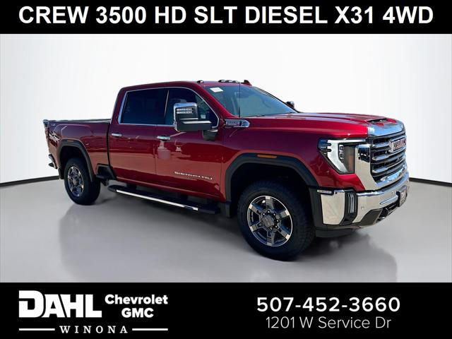 2026 GMC Sierra 3500HD Crew Cab, Long Bed, SLT Dual Rear Wheel, 4WD for sale in Winona, MN