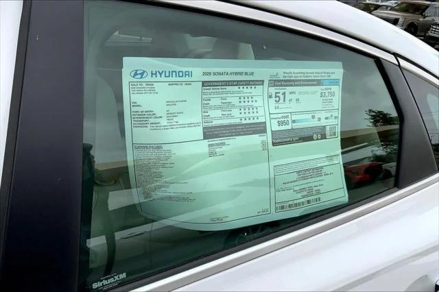 2026 Hyundai Sonata Hybrid Blue