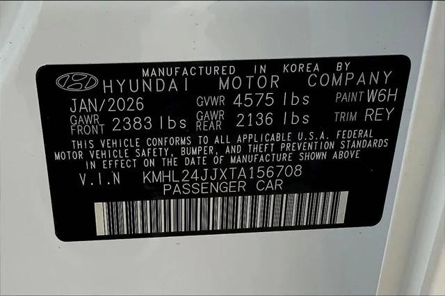 2026 Hyundai Sonata Hybrid Blue