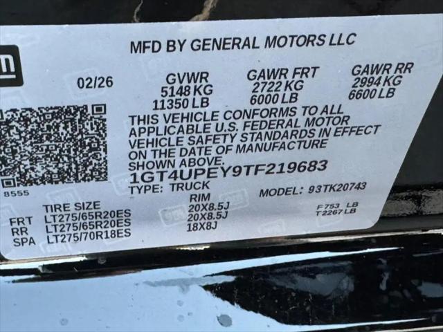 2026 GMC Sierra 2500HD Crew Cab, Standard Bed, AT4, 4WD