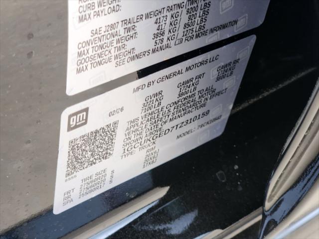 2026 Chevrolet Silverado 1500 4WD Crew Cab Short Bed LTZ