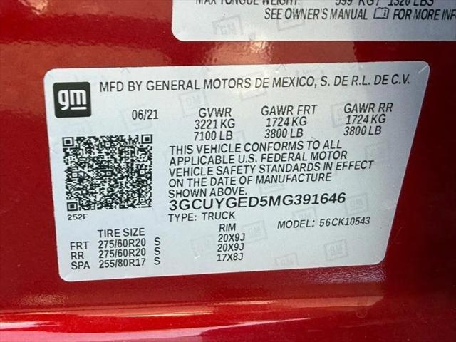 2021 Chevrolet Silverado 1500 4WD Crew Cab Short Bed LTZ