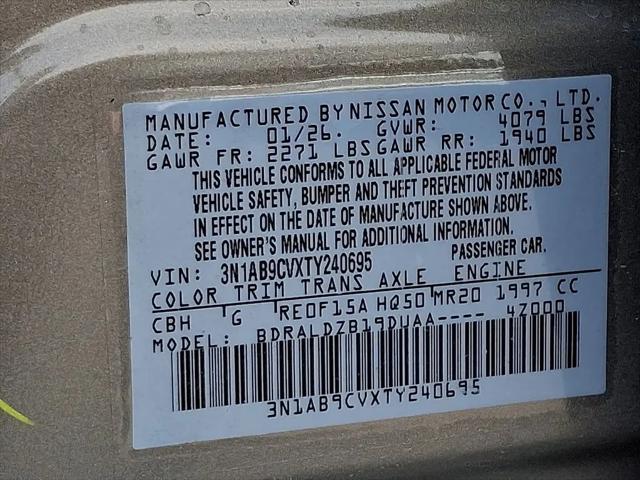 2026 Nissan Sentra SV