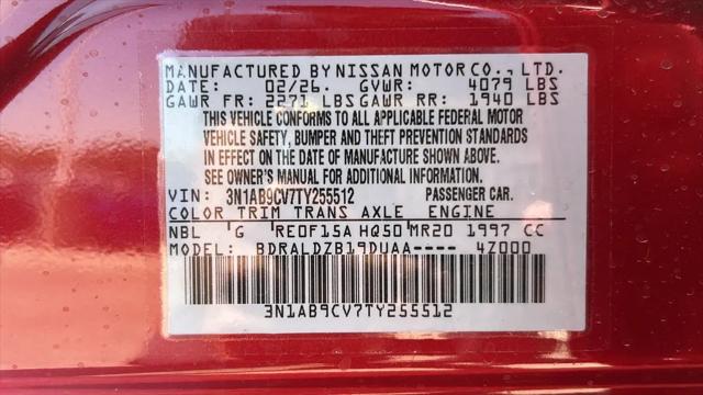 2026 Nissan Sentra SV