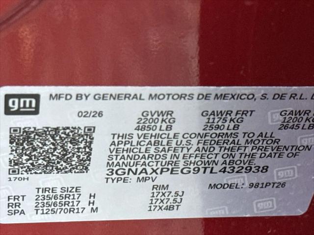 2026 Chevrolet Equinox AWD LT