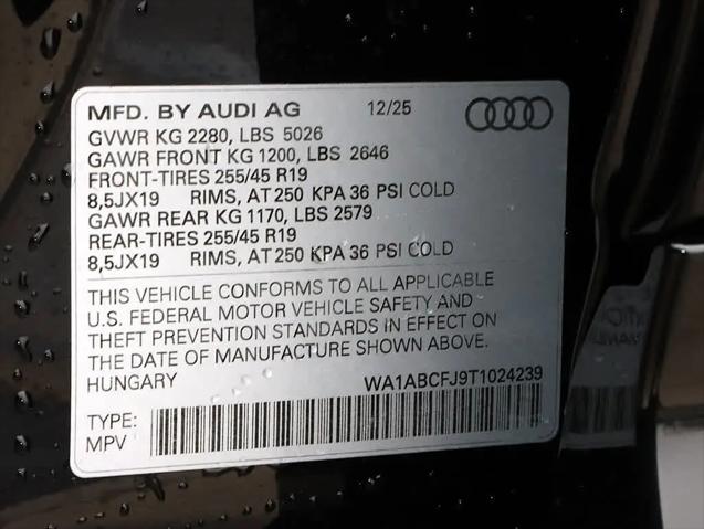 2026 Audi Q3 TFSI quattro S tronic
