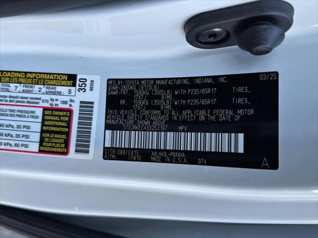 2025 Toyota Sienna XLE