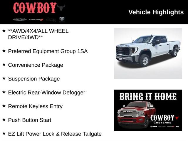 2024 GMC Sierra 2500HD 4WD Crew Cab Standard Bed Pro