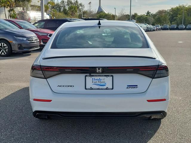 2026 Honda Accord Sedan Sport-L