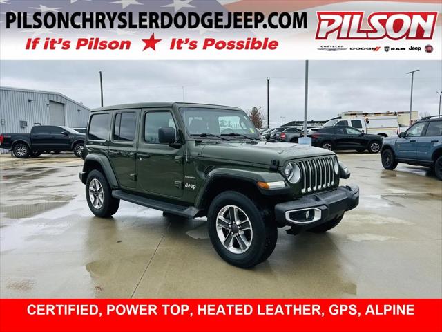 2023 Jeep Wrangler 4-Door Sahara 4x4 for sale in Mattoon, IL