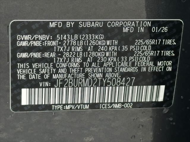2026 Subaru Outback Wilderness