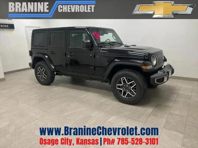 2025 Jeep Wrangler 4-Door Sahara 4x4 for sale in Osage City, KS