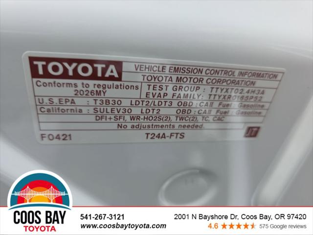 2026 Toyota Tacoma SR5