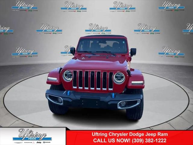 2022 Jeep Wrangler 4xe Unlimited Sahara 4x4 for sale in North Pekin, IL