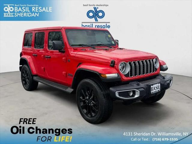 2025 Jeep Wrangler 4xe Sahara 4xe for sale in Williamsville, NY