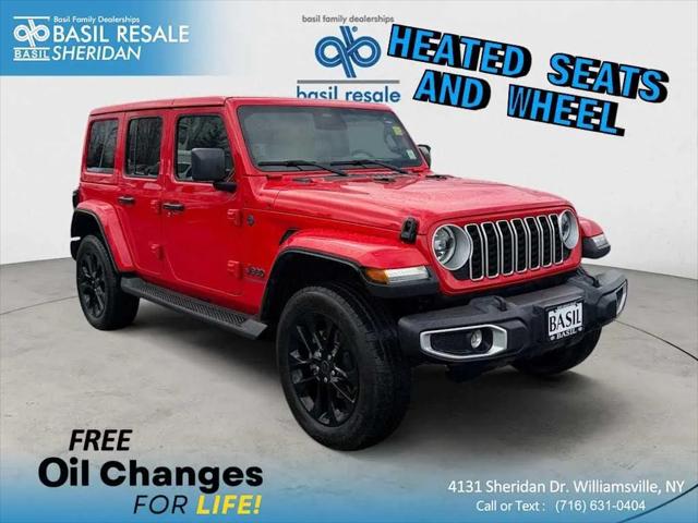 2025 Jeep Wrangler 4xe Sahara 4xe for sale in Williamsville, NY
