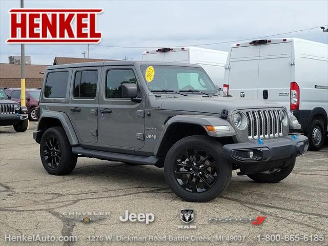 2023 Jeep Wrangler 4xe Sahara 4x4 for sale in Battle Creek, MI