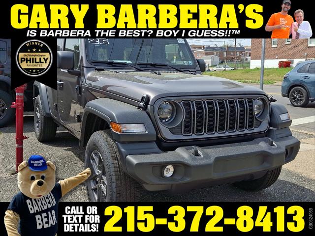 2026 Jeep Wrangler WRANGLER 4-DOOR SPORT S