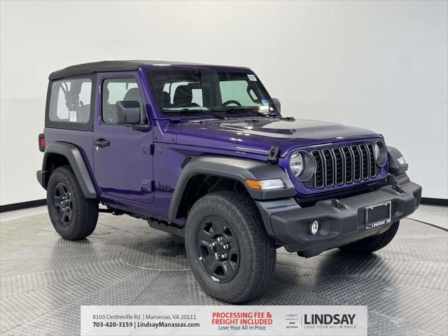 2026 Jeep Wrangler WRANGLER 2-DOOR SPORT 2026 Jeep Wrangler WRANGLER 2-DOOR SPORT