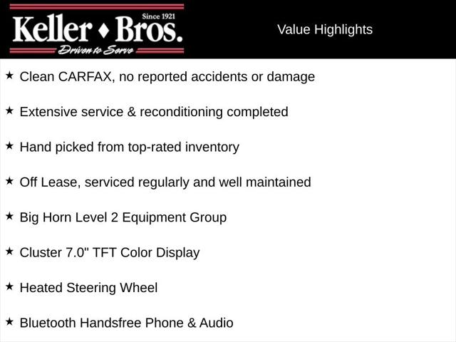2022 Ram 1500 Big Horn Crew Cab 4x4 5'7" Box