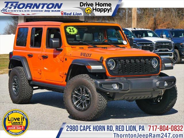 2025 Jeep Wrangler 4-Door Willys 4x4
