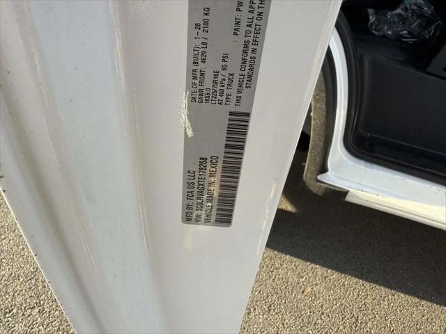 2026 Ram ProMaster Cargo Van Tradesman Low Roof 136 WB w/Pass Seat