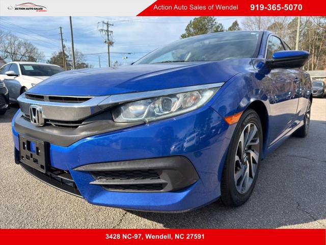 2016 Honda Civic EX for sale in Wendell, NC