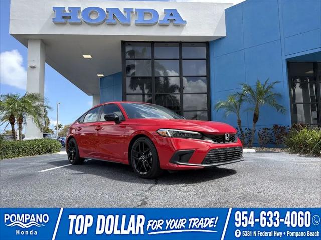 2022 Honda Civic Sport for sale in Pompano Beach, FL