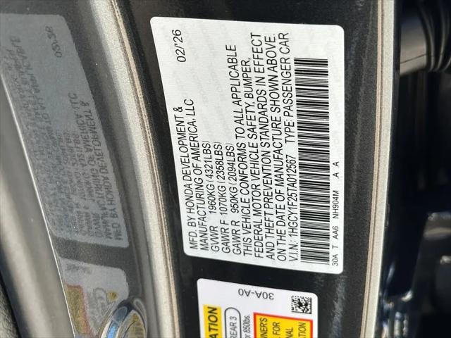 2026 Honda Accord Sedan LX