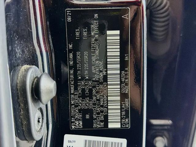 2021 Toyota Highlander Platinum