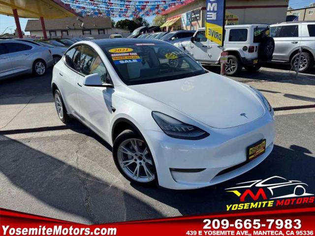 2021 Tesla Model Y Long Range Dual Motor All-Wheel Drive for sale in Manteca, CA